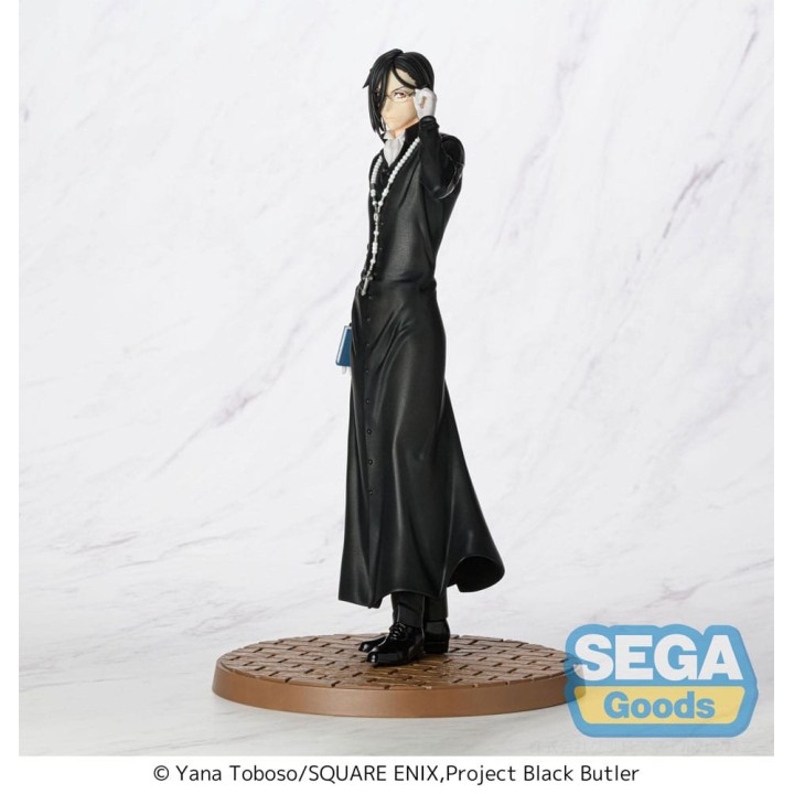 Black Butler: Boarding School Arc Estatua Luminasta PVC Sebastian Michaelis 22 cm