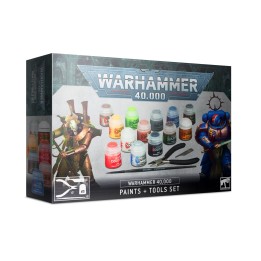 Warhammer 40k Set De Pinturas Y Herramientas