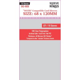 [8830] Sleeve Kings WOTR Perfect Compatible Sleeves (68x120mm)