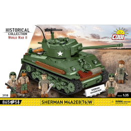 COBI 3118 Sherman M4A2E8 (76)W