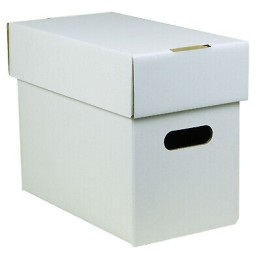 Caja para Cómics Apilable y Plegable - Capacidad para 150 Cómics
