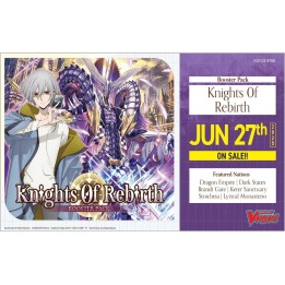 Cardfight!! Vanguard - Knights 0f Rebirth Booster Packs - EN
