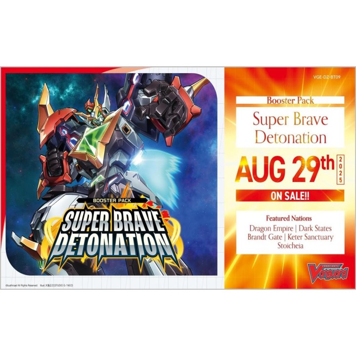 Cardfight!! Vanguard - Super Brave Detonation Booster Pack - EN