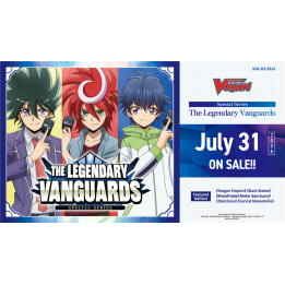 Cardfight!! Vanguard: Sobre de Ampliación The Legendary Vanguards (Inglés)