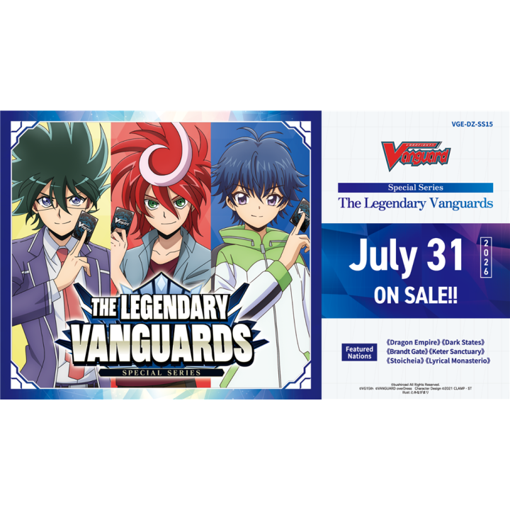 Cardfight!! Vanguard: Sobre de Ampliación The Legendary Vanguards (Inglés)
