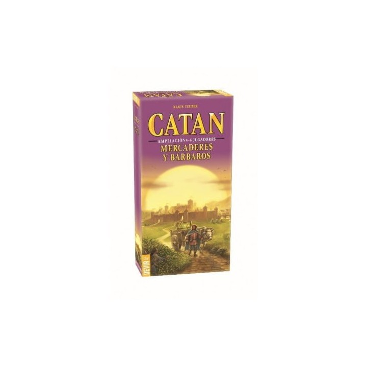 Catán Mercaderes y Bárbaros Ampliación 5 y 6 Jugadores