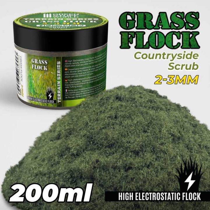 Cesped Electrostatico 2-3mm - COUNTRYSIDE SCRUB – 200ml