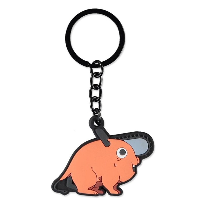 Chainsaw Man Llavero caucho Pochita Sitting