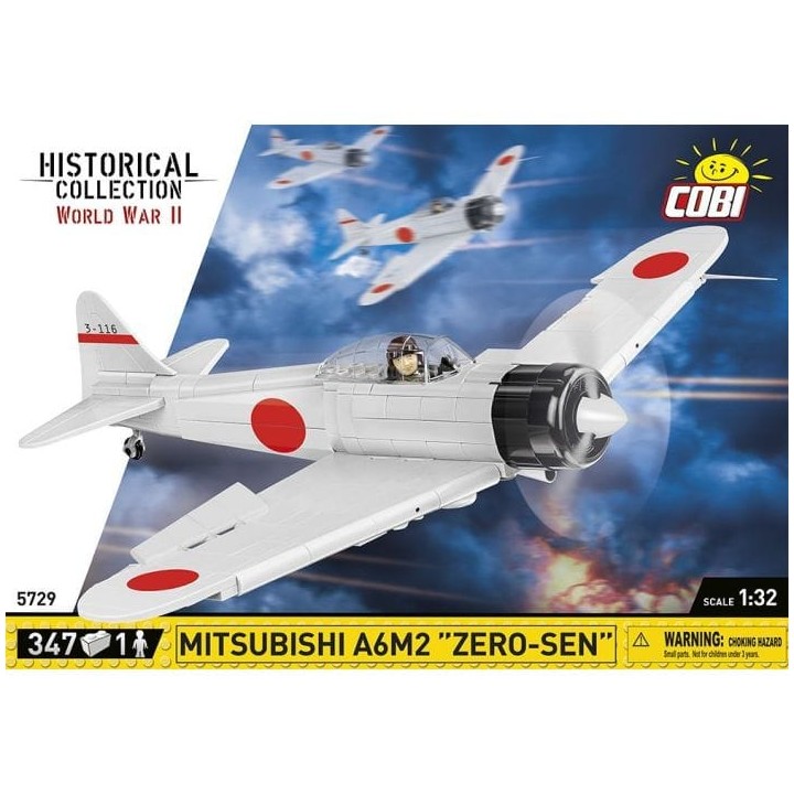 Cobi 5729 Mitsubishi A6m2 "Zero-Sen”