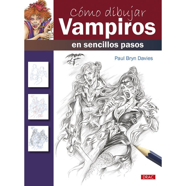 Como Dibujar Vampiros En Sencillos Pasos