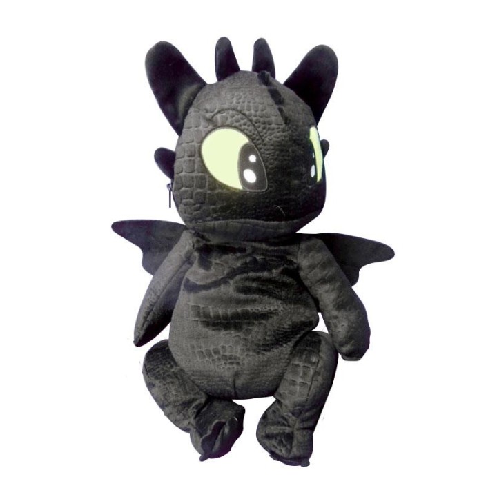 Cómo entrenar a tu dragón 3 Mochila de Peluche Toothless