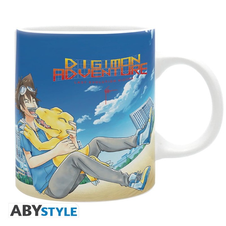 DIGIMON Taza 320 ml "Dúos"
