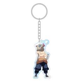 Demon Slayer: Kimetsu no Yaiba Llavero Inosuke Holographic 8 cm