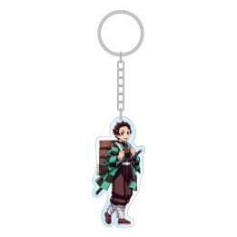 Demon Slayer: Kimetsu no Yaiba Llavero Tanjiro Holographic 8 cm