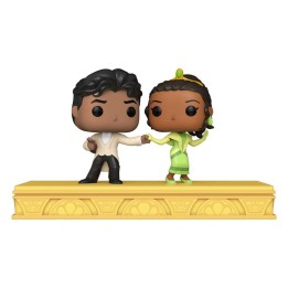Disney's 100th Anniversary Pack de 2 POP Moment! Vinyl Figuras Tiana & Naveen 9 cm