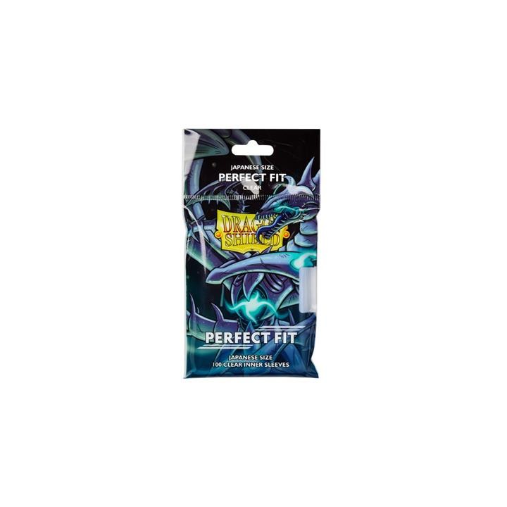 Dragon Shield Japanese Size Perfect Fit Inner Sleeves - Clear Qyonshi (100 Sleeves)